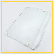 Полка-стекло для холодильника Атлант 769748500800 495х325 мм (с передним обрамлением)