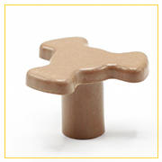 Коплер мотора тарелки (поддона) СВЧ низкий (H-21мм, T-5мм, D-34мм)