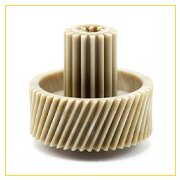 Шестерня c металлической вставкой для мясорубок Vitek / Dex / Panasonic, Д-52/22мм, зуб-47/16шт. (Косой/прямой)