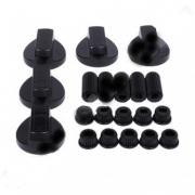 Ручки переключения режимов для плиты универсальные черные (комплект 5 шт.)