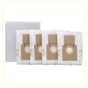 Комплект одноразовых пылесборников (мешков) для пылесоса Bosch, Siemens, тип P (4 шт.)