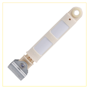 Амортизатор для стиральной машины Candy 100N, L 185/265 мм, D 11 мм, 70010336, 46001947 