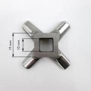 Нож для мясорубки Kenwood (4-гранный (квадрат) 10 мм)