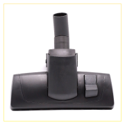 Щетка ковер-пол с центральным колесом (щетина с двух сторон,металл.основание) д-35 мм