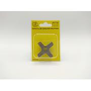 Нож для мясорубки BRAUN, BOSCH, ZELMER (квадрат 9 мм, под решетку 54мм)