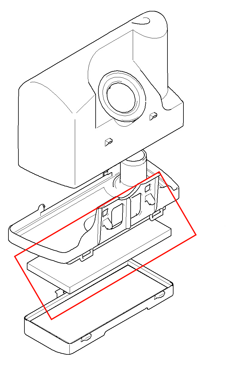 Поролоновый фильтр для контейнера пылесоса Bosch 17000301, 00645668, 00498133