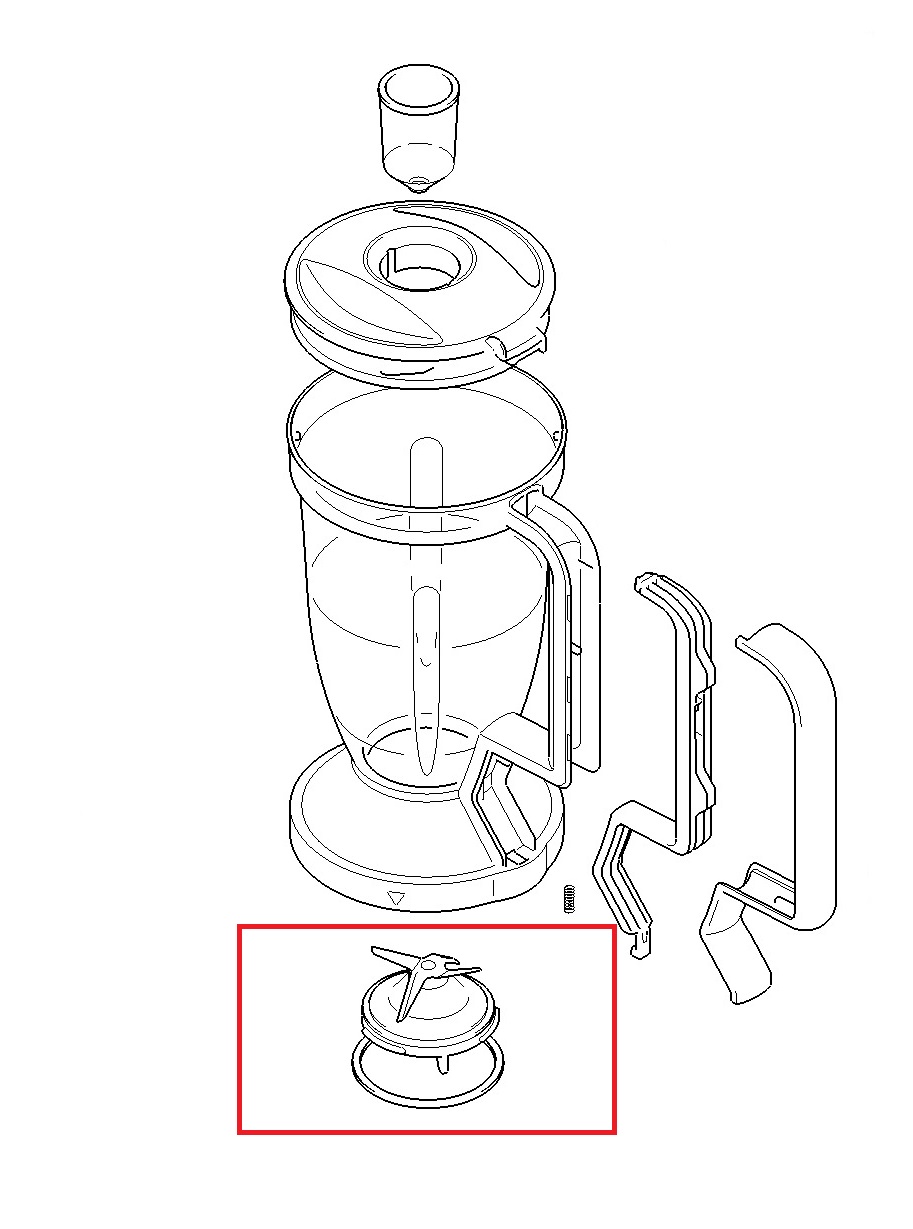 Нож для блендера Bosch 00606471, для MCM4/5/6