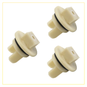 Комплект втулок шнека для мясорубки Bosch MFW-1501, MFW-1545,MFW-1550,MFW-45020 и др. 00418076 ( КОМПЛЕКТ 3 ШТУКИ )