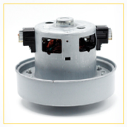 Двигатель для пылесоса 2400 Вт, H-115 мм, D-135 мм, с юбкой