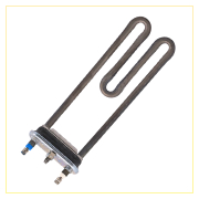 Тэн для стиральной машины Ardo 1950W, L-195 мм, изогнутый, без отверстия, HTR003AD