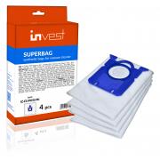 Комплект одноразовых пылесборников (мешков) для пылесоса Philips, Electrolux, AEG S-bag IZ-E5/PH5SPK 4 шт.