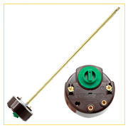 Термостат стержневой для водонагревателя 20А, 80 °С, L-275 мм, с предохранителем, wth408un