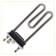 Тэн для стиральной машины Candy 1300W, L-160 мм, с датчиком, Kawai, 41034901