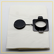 Комплект одноразовых бумажных пылесборников (мешков) для пылесоса GISOWATT, MAKITA 440, 448, 3510, 2 шт. 