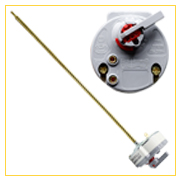Термостат стержневой для водонагревателя KST5-2 20A, 30-77°C, L=270 мм, с флажком