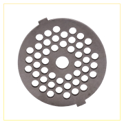 Решетка №2 основная для мясорубки Panasonic, Supra (D-54 паз. отв.4 мм, с ушками 5,6 мм)