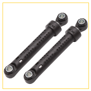 Амортизаторы для стиральной машины Samsung 100N, L 165/250 мм, D 10/10 мм, 2шт., DC66-00343G.