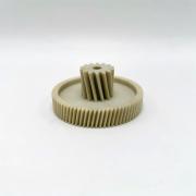 Шестерня для мясорубки Panasonic/Polaris Д-78/28ММ, ЗУБ-78/14ШТ(КОСОЙ/КОСОЙ)