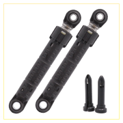 Амортизаторы для стиральной машины Bosch/Siemens 90N, L 165/265 мм., D 8/11 мм., (2 шт.), круглый.