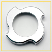 Гайка зажимная для мясорубки MOULINEX SS-989842, MS-0692107) диаметр решетки 53 мм