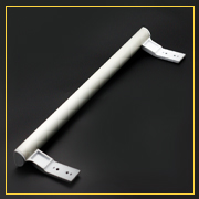 Ручка двери морозильной камеры Атлант 730365801200 (белая, 435мм)