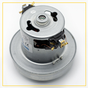 Двигатель для пылесоса 2200 Вт, H-124 мм, D-130 мм, без юбки