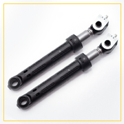 Амортизаторы для стиральной машины Indesit/Ariston 100N, L 165/255 мм., D 13 мм., (2 шт.), тонкий, 140744.