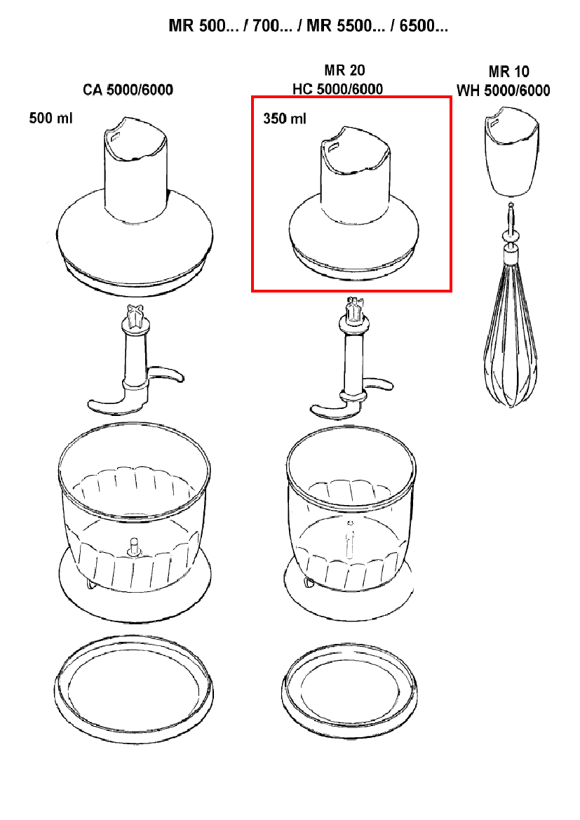Крышка редуктор для блендера Braun 7050144