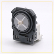 Насос сливной для посудомоечной машины Hanyu 3 защелки, клеммы назад раздельно, плоская крыльчатка, 9010869 Насос сливной для посудомоечной машины Hanyu 3 защелки, клеммы назад раздельно, плоская крыльчатка, 9010869