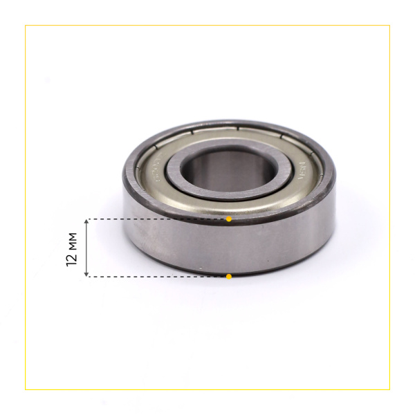 6203 zz NSK подшипник для стиральной машины (17x40x12 мм)
