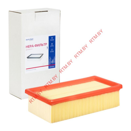 Фильтр складчатый для пылесоса KARCHER, 1 шт., целлюлоза, EUROCLEAN,KHPM-NT351 6.904-156.0