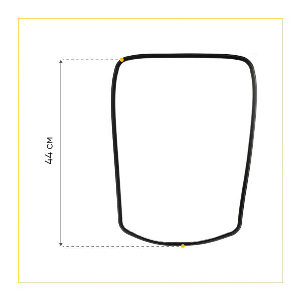 Уплотнитель двери духовки Electrolux/Zanussi/AEG 3577343019