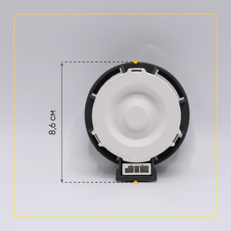 Насос сливной для стиральной машины LG 4 защелки, клеммы назад вместе, EAU64082902