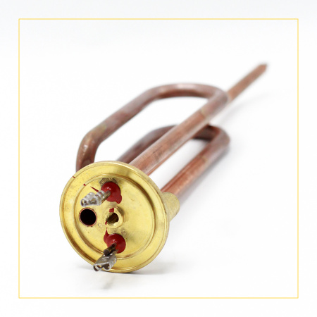 ТЭН для водонагревателя 1500W фланец MTS, Г-образный, короткие контакты, 65111790