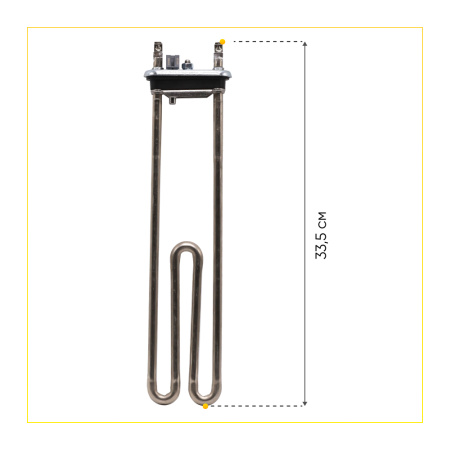 Тэн для стиральной машины LG, 2000W, L-305 мм, с датчиком, Kawai, AEG33121503