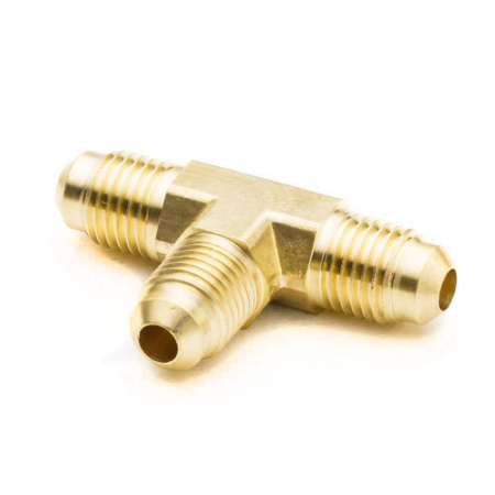 Тройник латунный 1/4 (наружная резьба, соединительный)