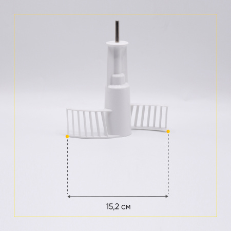 Насадка тестомешалка для кухонного комбайна Braun BR67051143 ОРИГИНАЛ