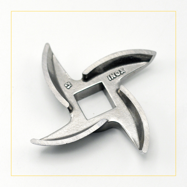 Нож для промышленной мясорубки Panasonic,Ergo, Kenwood, Lamark, Mistery, Vitek (квадрат 12мм, под решетку 70 мм) 00820378