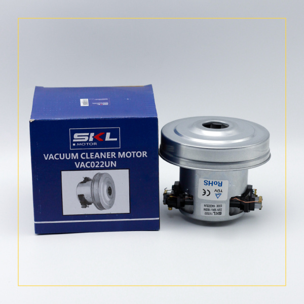 Двигатель для пылесоса 1800 Вт, H-117 мм, D-130 мм, без юбки