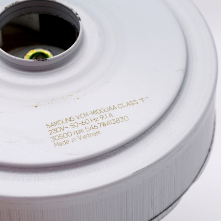 Двигатель для пылесоса Samsung 2000 Вт, H-120 мм, D-135 мм, с юбкой, VCM-M10GU, DJ31-00097A ОРИГИНАЛ