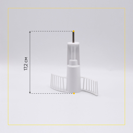 Насадка тестомешалка для кухонного комбайна Braun BR67051143 ОРИГИНАЛ