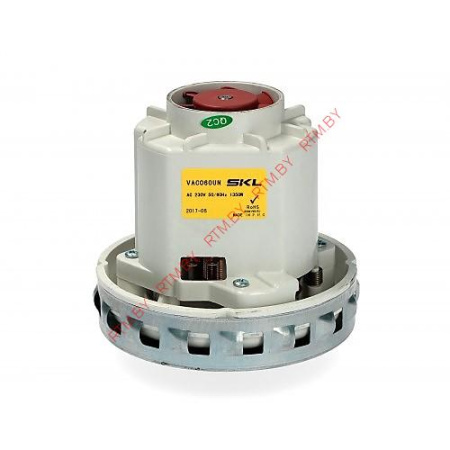 Двигатель для моющего пылесоса Zelmer 1350Вт, H-130мм, D-129мм 467.3.403-3, vac060