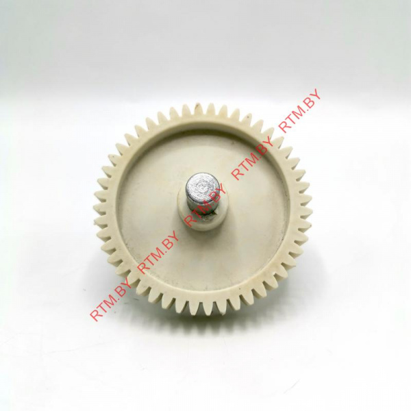 Шестерня Panasonic/Polaris/Дива/Ротор/Elenberg с металлическим валом Д-84мм, Зуб - 48шт (прямые зубья)