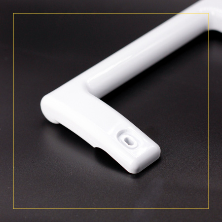 Ручка двери морозильной камеры Атлант 775373400200 (белая, 170 мм)