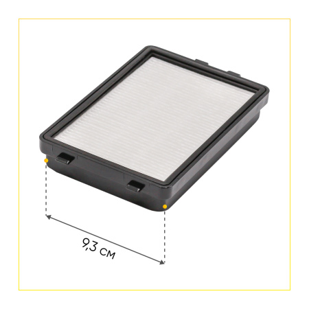 HEPA-фильтр для пылесоса Samsung SC-88 (аналог DJ97-01670D) 00802429