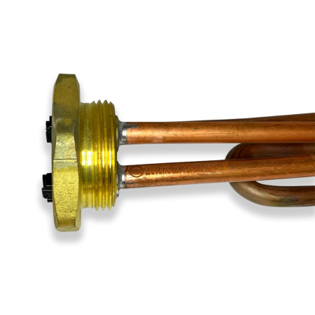 ТЭН для водонагревателя 2500 W, резьба 1+1/4, г-образный, медь