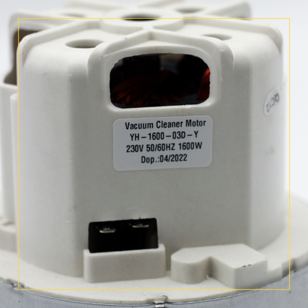 Двигатель для моющего пылесоса Philips 1600 Вт, H-110 мм, D-120 мм, с юбкой, HX-70XL