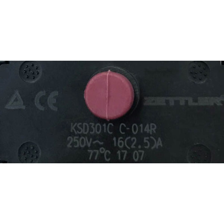 Термостат биметаллический для водонагревателя 80°C WTH400UN