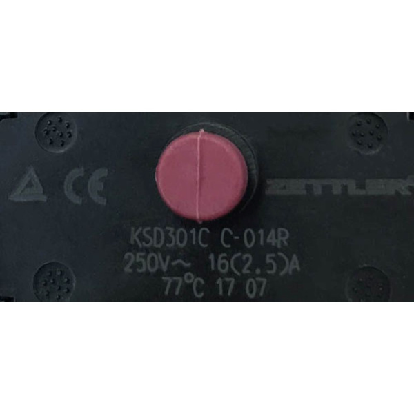 Термостат биметаллический для водонагревателя 80°C WTH400UN