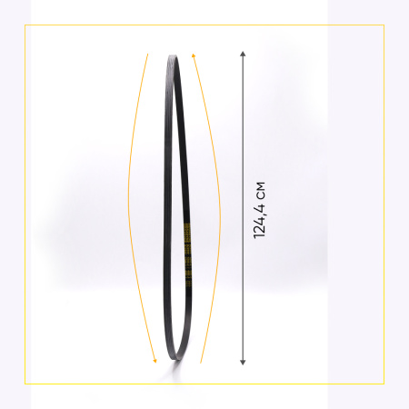 Ремень для стиральной машины 1244 J5 черный